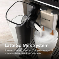 PHILIPS LatteGo 5400 Series Bean-to-Cup Espresso Machine - Renewed - Grade A+