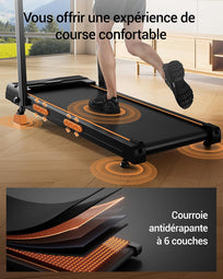 Tapis de Marche Pliable Inclinable,Accoudoirs Réglables – immagine 2