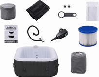 Arebos Spa gonflable (Reconditionné – Qualité A+) – image 7