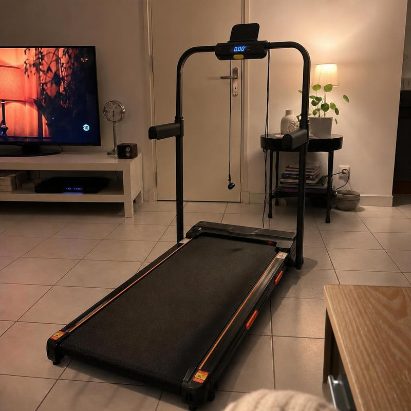 Tapis de Marche Pliable Inclinable,Accoudoirs Réglables – foto della recensione 15