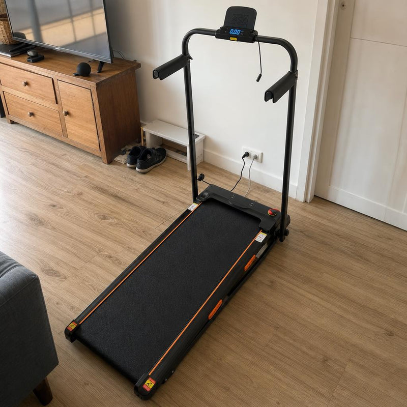 Tapis de Marche Pliable Inclinable,Accoudoirs Réglables – foto della recensione 16