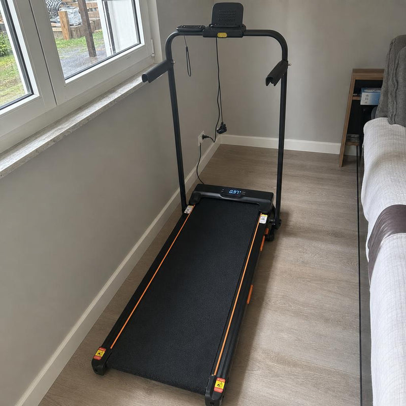 Tapis de Marche Pliable Inclinable,Accoudoirs Réglables – foto della recensione 17