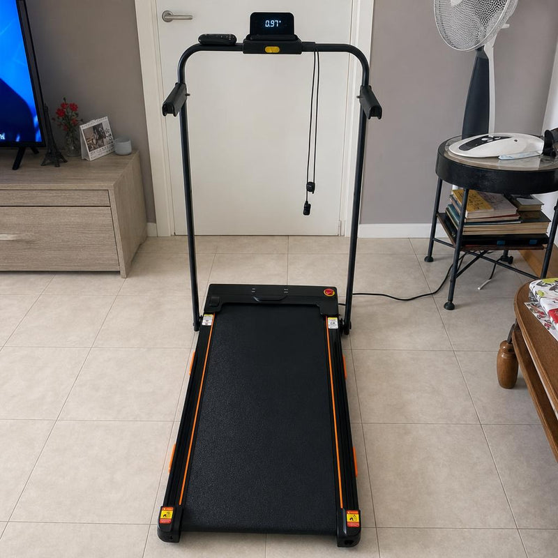 Tapis de Marche Pliable Inclinable,Accoudoirs Réglables – foto della recensione 24