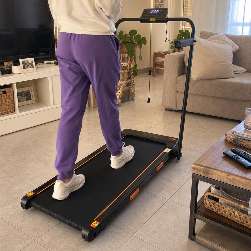 Tapis de Marche Pliable Inclinable,Accoudoirs Réglables – foto della recensione 25