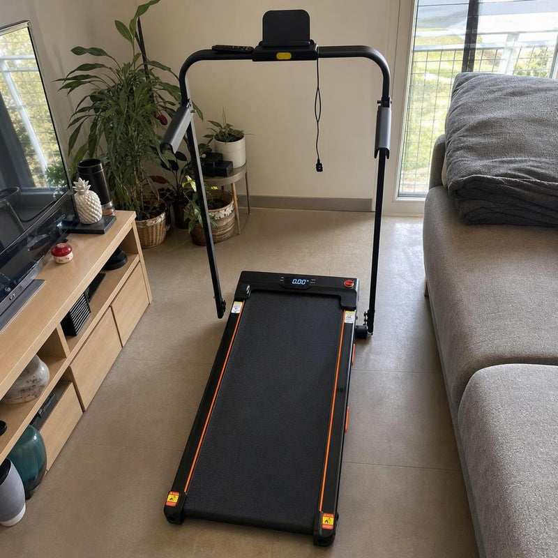 Tapis de Marche Pliable Inclinable,Accoudoirs Réglables – foto della recensione 26