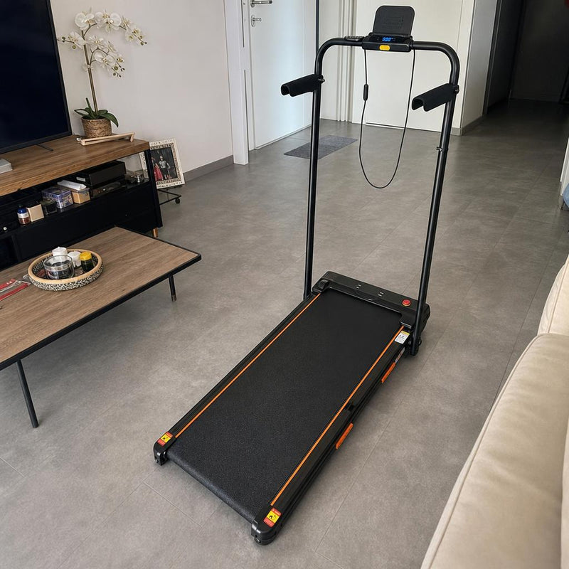 Tapis de Marche Pliable Inclinable,Accoudoirs Réglables – foto della recensione 27