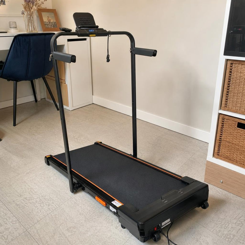 Tapis de Marche Pliable Inclinable,Accoudoirs Réglables – foto della recensione 29