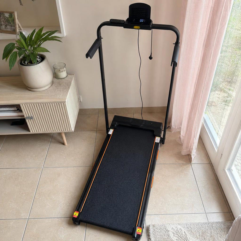 Tapis de Marche Pliable Inclinable,Accoudoirs Réglables – foto della recensione 30