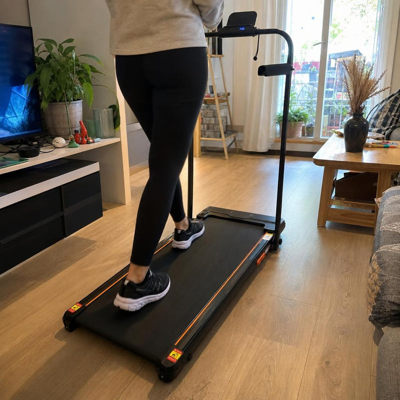 Tapis de Marche Pliable Inclinable,Accoudoirs Réglables – foto della recensione 9